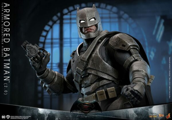 DC COMICS – Batman v Superman : L’Aube de la Justice Figurine Movie Masterpiece 1/6 Armored Batman 2.0 33 cm – Image 3