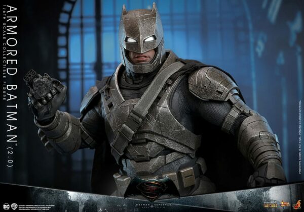 DC COMICS – Batman v Superman : L’Aube de la Justice Figurine Movie Masterpiece 1/6 Armored Batman 2.0 33 cm – Image 12