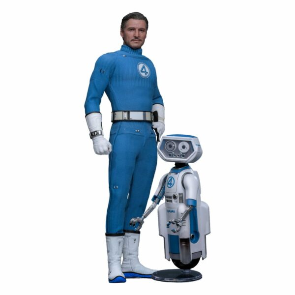 MARVEL – Figurine Movie Masterpiece 1/6 Mister Fantastic & H.E.R.B.I.E 30 cm – Image 23
