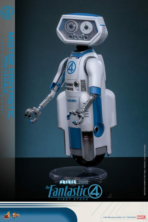 MARVEL – Figurine Movie Masterpiece 1/6 Mister Fantastic & H.E.R.B.I.E 30 cm – Image 3