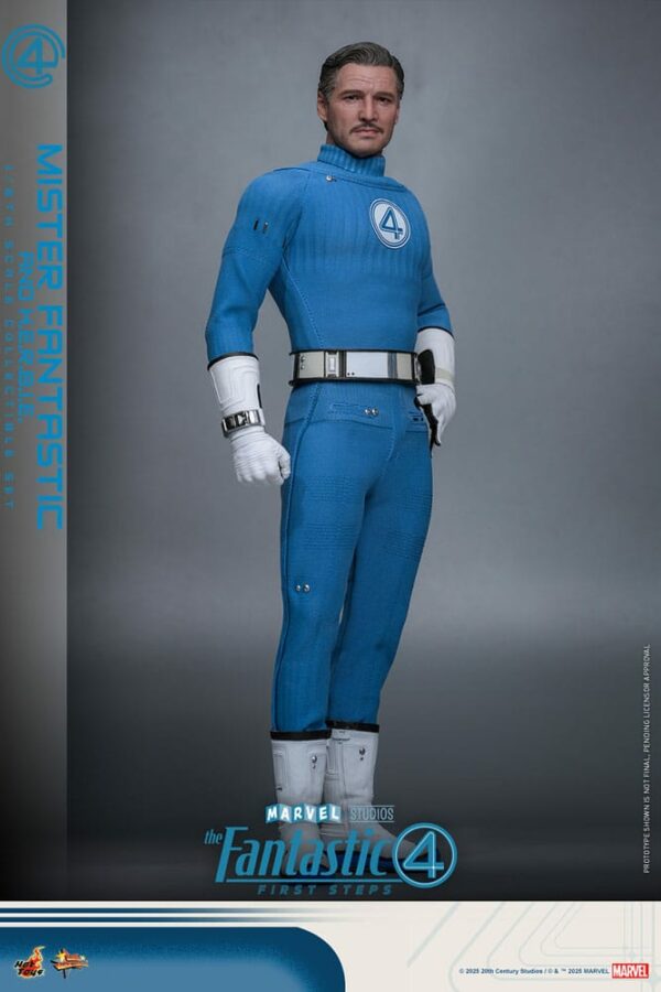 MARVEL – Figurine Movie Masterpiece 1/6 Mister Fantastic & H.E.R.B.I.E 30 cm – Image 6