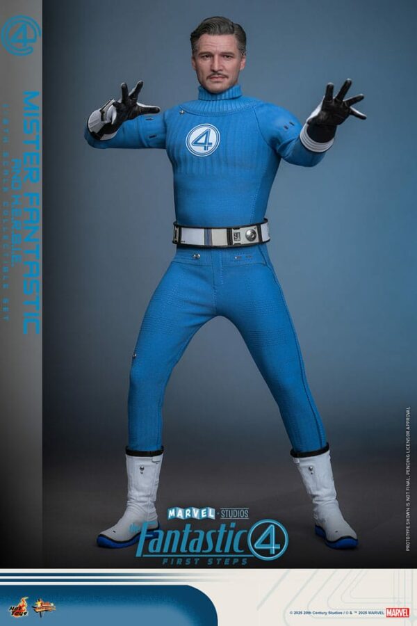MARVEL – Figurine Movie Masterpiece 1/6 Mister Fantastic & H.E.R.B.I.E 30 cm – Image 7
