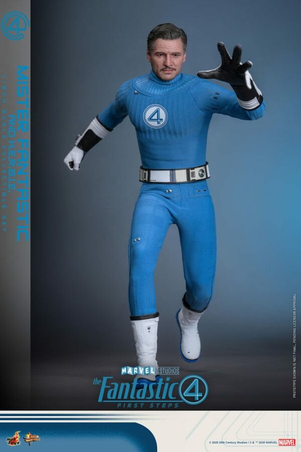 MARVEL – Figurine Movie Masterpiece 1/6 Mister Fantastic & H.E.R.B.I.E 30 cm – Image 8
