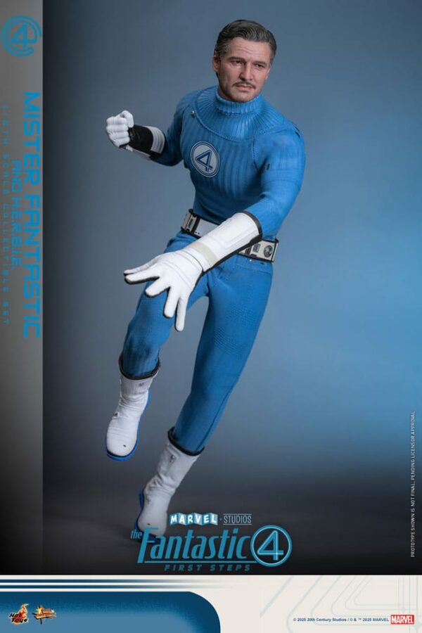 MARVEL – Figurine Movie Masterpiece 1/6 Mister Fantastic & H.E.R.B.I.E 30 cm – Image 9