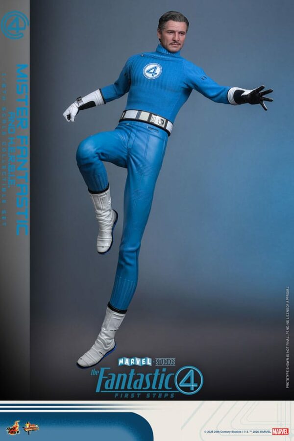 MARVEL – Figurine Movie Masterpiece 1/6 Mister Fantastic & H.E.R.B.I.E 30 cm – Image 10
