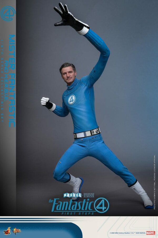 MARVEL – Figurine Movie Masterpiece 1/6 Mister Fantastic & H.E.R.B.I.E 30 cm – Image 11