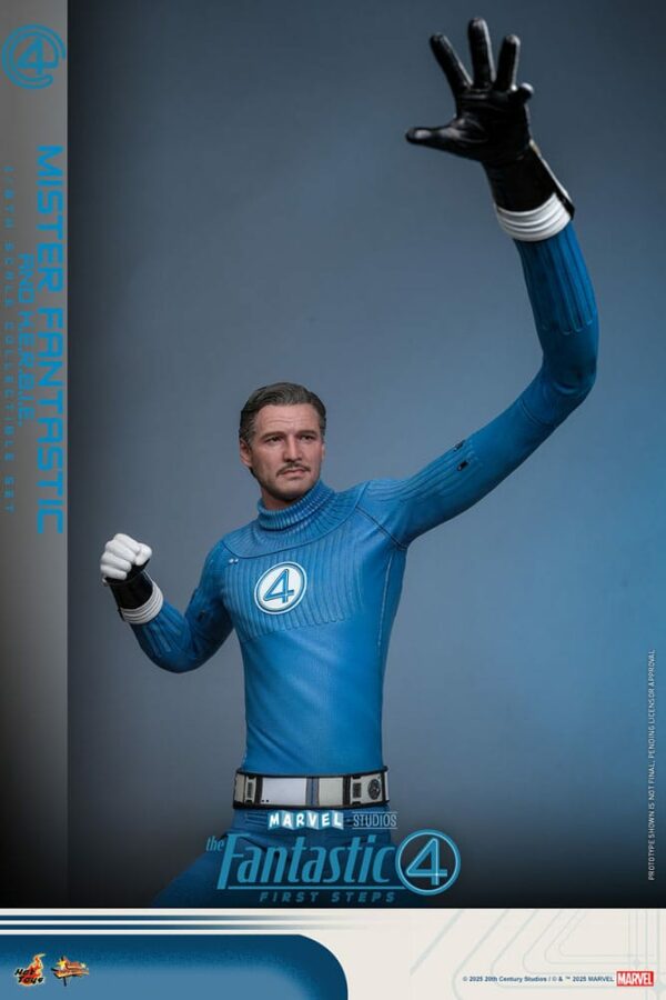 MARVEL – Figurine Movie Masterpiece 1/6 Mister Fantastic & H.E.R.B.I.E 30 cm – Image 13