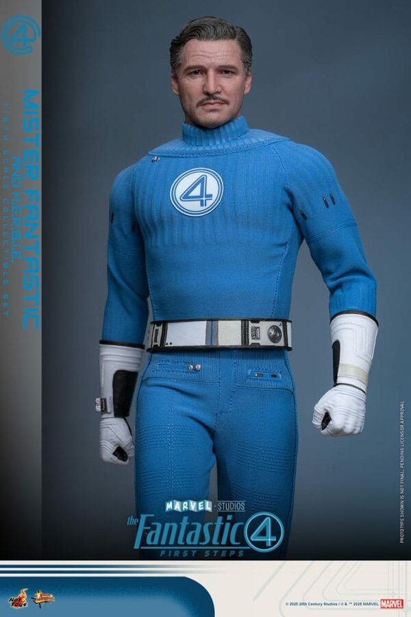 MARVEL – Figurine Movie Masterpiece 1/6 Mister Fantastic & H.E.R.B.I.E 30 cm – Image 14