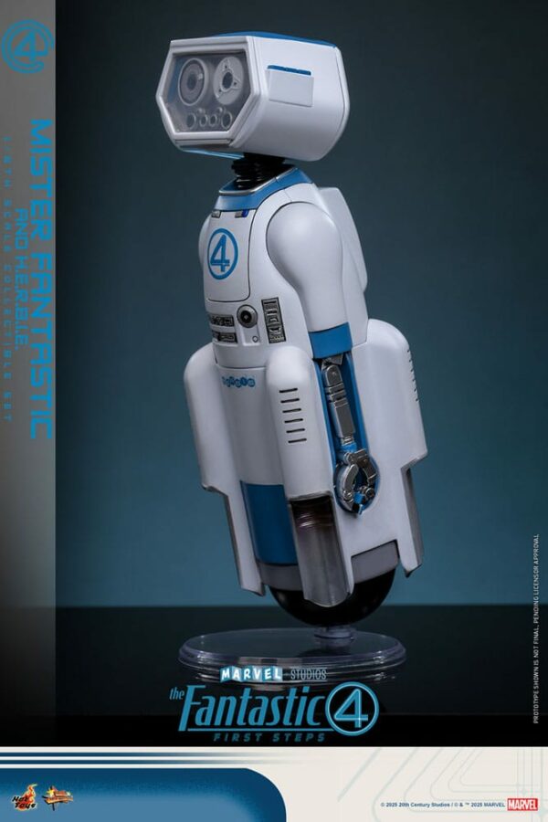 MARVEL – Figurine Movie Masterpiece 1/6 Mister Fantastic & H.E.R.B.I.E 30 cm – Image 18