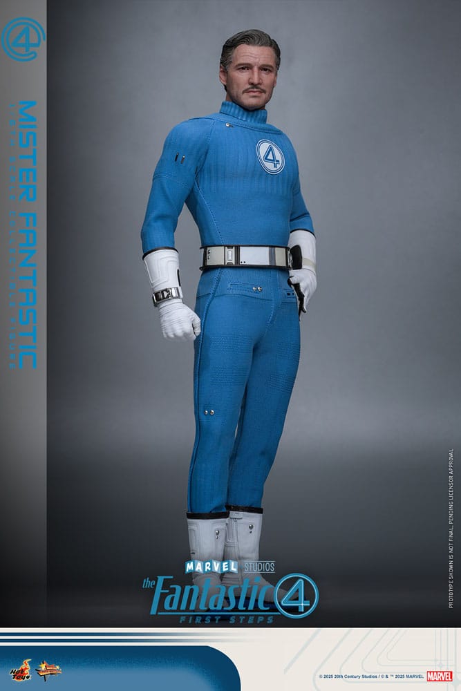 Figurine 1/6 Mister Fantastic (4 Fantastiques Premiers Pas)