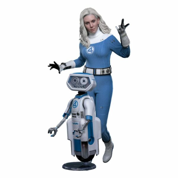 MARVEL – Figurine Movie Masterpiece 1/6 Invisible Woman & H.E.R.B.I.E 28 cm – Image 19