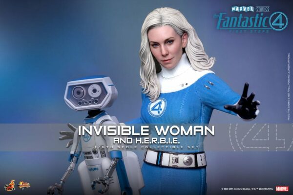 MARVEL – Figurine Movie Masterpiece 1/6 Invisible Woman & H.E.R.B.I.E 28 cm – Image 3