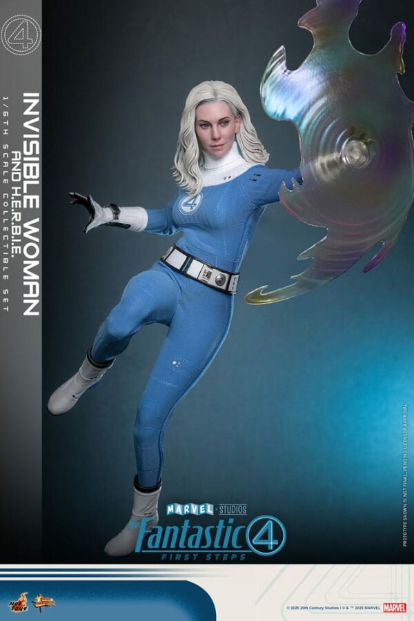 MARVEL – Figurine Movie Masterpiece 1/6 Invisible Woman & H.E.R.B.I.E 28 cm – Image 7