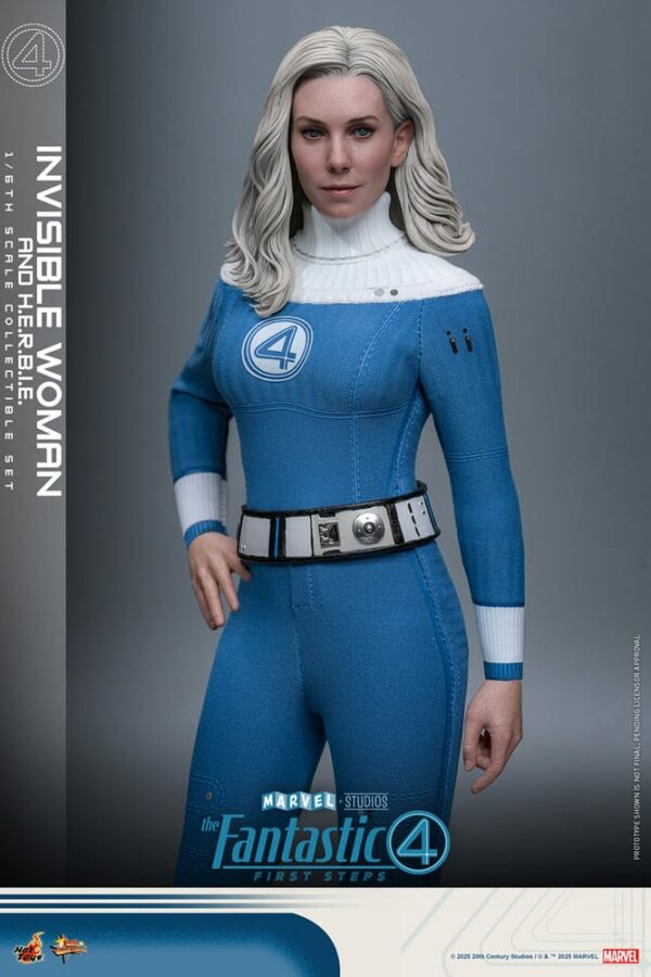MARVEL – Figurine Movie Masterpiece 1/6 Invisible Woman & H.E.R.B.I.E 28 cm – Image 11