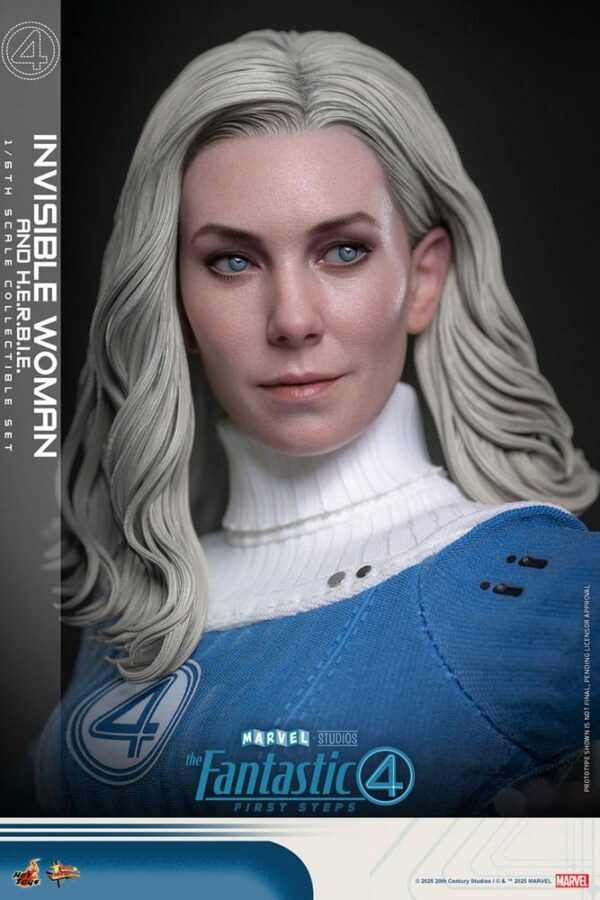 MARVEL – Figurine Movie Masterpiece 1/6 Invisible Woman & H.E.R.B.I.E 28 cm – Image 12