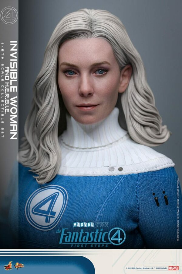 MARVEL – Figurine Movie Masterpiece 1/6 Invisible Woman & H.E.R.B.I.E 28 cm – Image 13