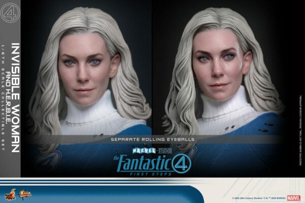 MARVEL – Figurine Movie Masterpiece 1/6 Invisible Woman & H.E.R.B.I.E 28 cm – Image 14