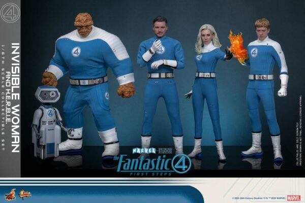 MARVEL – Figurine Movie Masterpiece 1/6 Invisible Woman & H.E.R.B.I.E 28 cm – Image 17