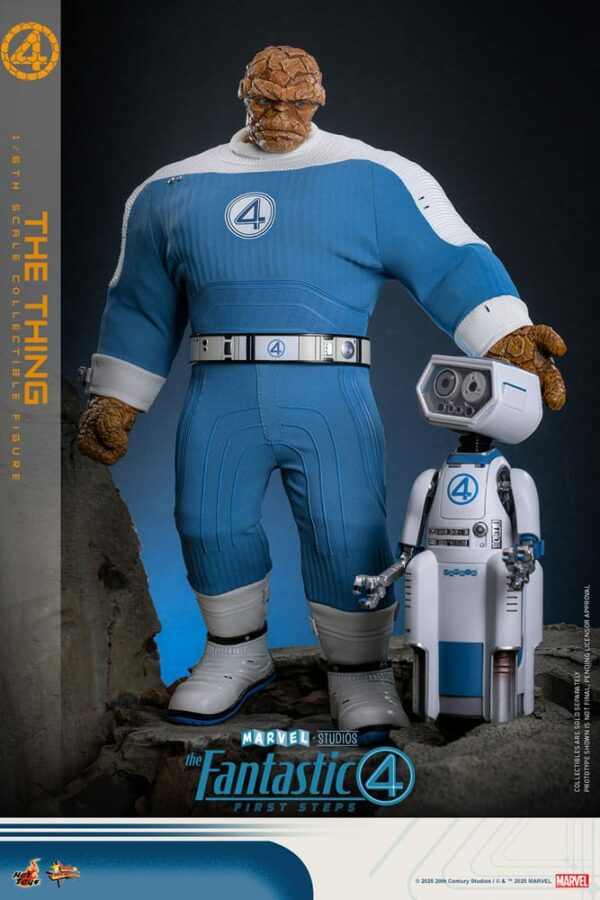 MARVEL – Figurine Movie Masterpiece 1/6 The Thing 31 cm – Image 8