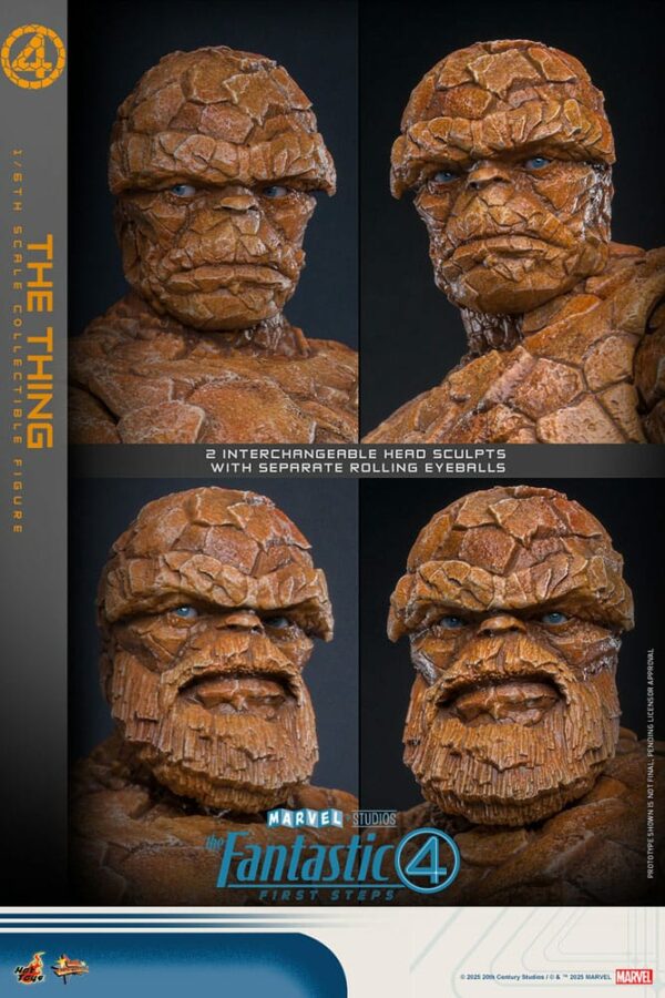 MARVEL – Figurine Movie Masterpiece 1/6 The Thing 31 cm – Image 19