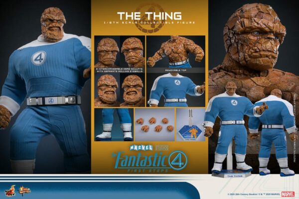 MARVEL – Figurine Movie Masterpiece 1/6 The Thing 31 cm – Image 21