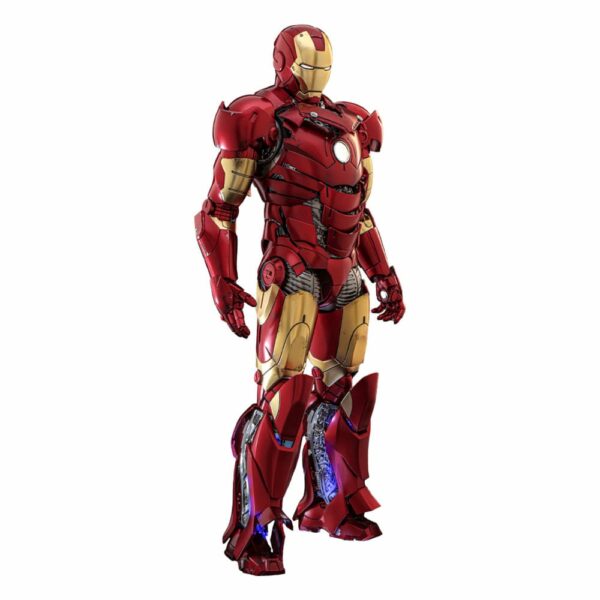 MARVEL – Figurine 1/6 Movie Masterpiece Diecast Iron Man Mark III (Armor Suit Up Version) 32 cm – Image 19