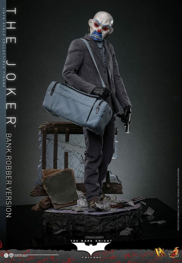 DC COMICS – Figurine DX 1/6 The Joker The Dark Knight (Bank Robber Version) 30 cm – Image 3