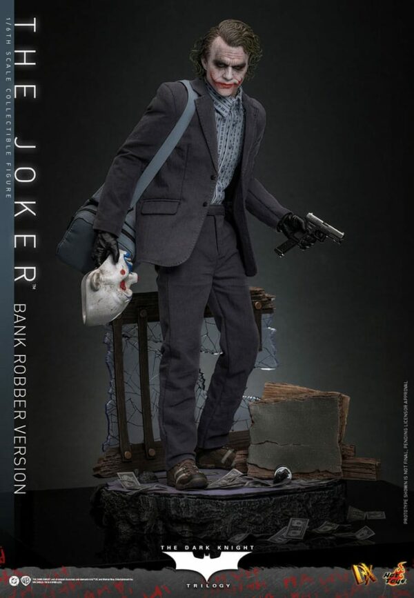 DC COMICS – Figurine DX 1/6 The Joker The Dark Knight (Bank Robber Version) 30 cm – Image 6
