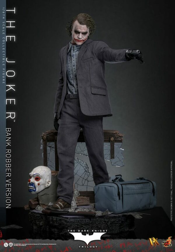 DC COMICS – Figurine DX 1/6 The Joker The Dark Knight (Bank Robber Version) 30 cm – Image 8