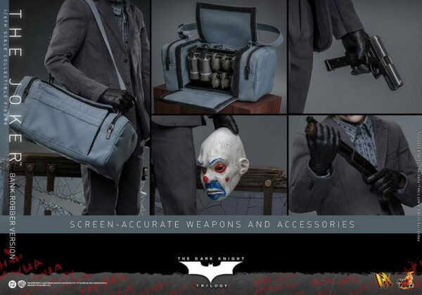DC COMICS – Figurine DX 1/6 The Joker The Dark Knight (Bank Robber Version) 30 cm – Image 17