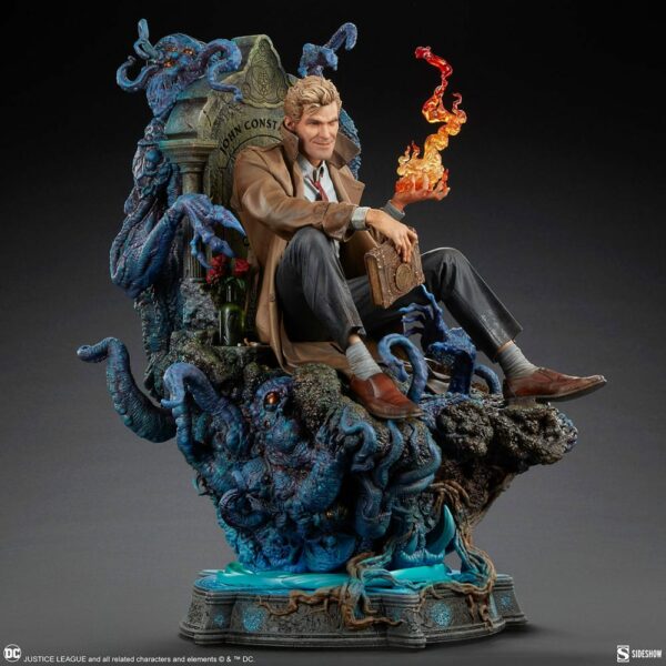 DC COMICS – Statuette Premium Format John Constantine 53 cm – Image 14