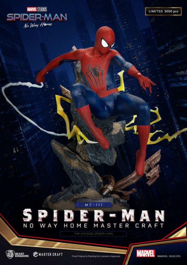 MARVEL – Statuette Master Craft The Amazing Spider-Man (No Way Home) 35 cm – Image 2