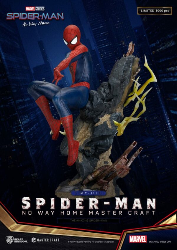 MARVEL – Statuette Master Craft The Amazing Spider-Man (No Way Home) 35 cm – Image 3