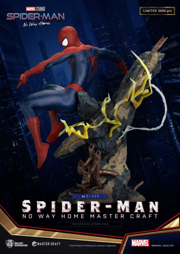 MARVEL – Statuette Master Craft The Amazing Spider-Man (No Way Home) 35 cm – Image 4