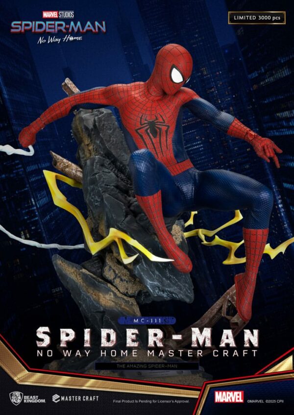MARVEL – Statuette Master Craft The Amazing Spider-Man (No Way Home) 35 cm – Image 5