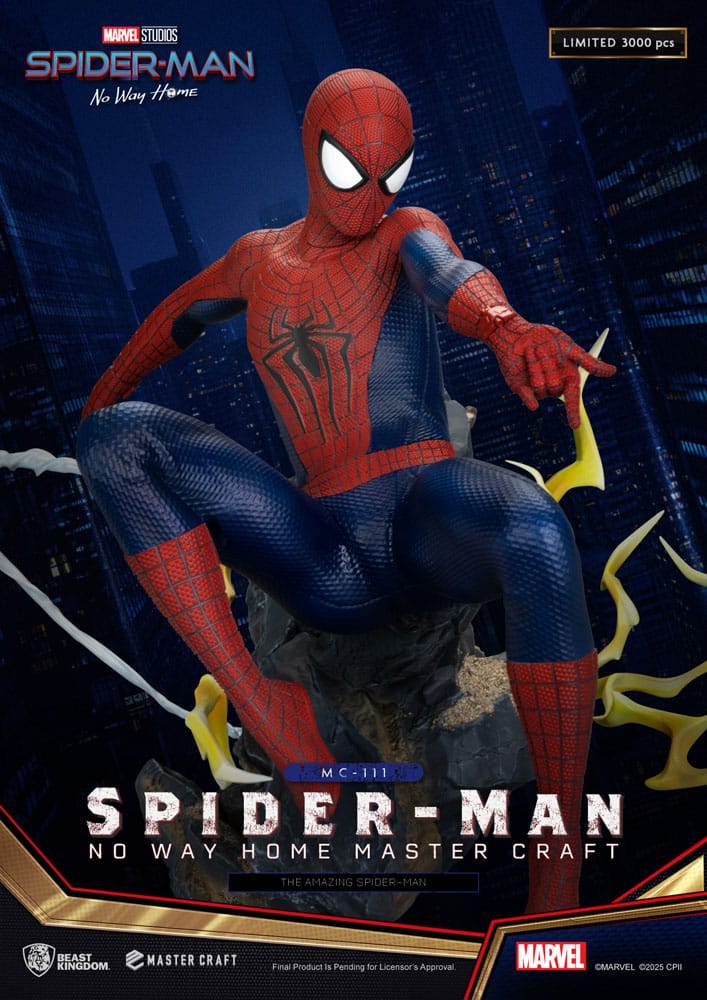 Statuette Master Craft The Amazing Spider-Man (No Way Home)
