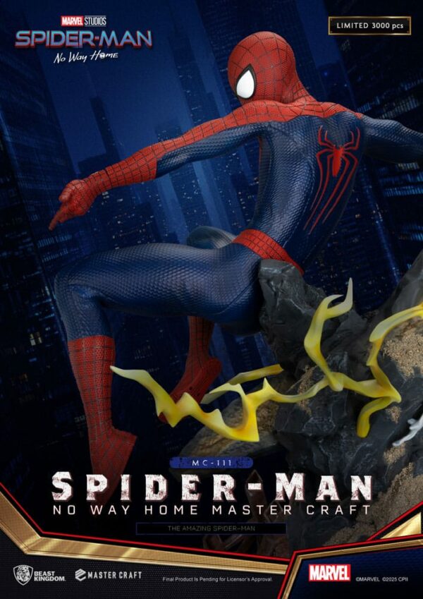 MARVEL – Statuette Master Craft The Amazing Spider-Man (No Way Home) 35 cm – Image 6
