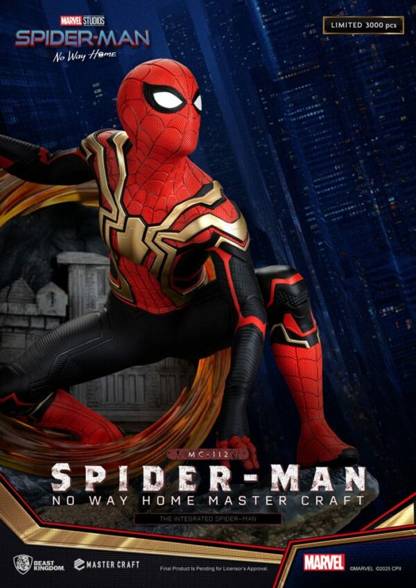 MARVEL – Statuette Master Craft Spider-Man No Way Home (Integrated Suit) 31 cm – Image 5