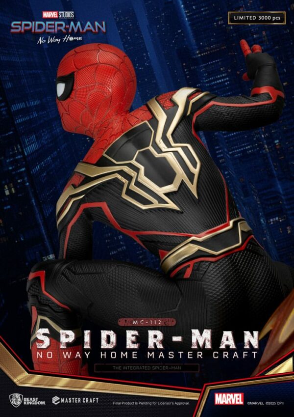 MARVEL – Statuette Master Craft Spider-Man No Way Home (Integrated Suit) 31 cm – Image 6