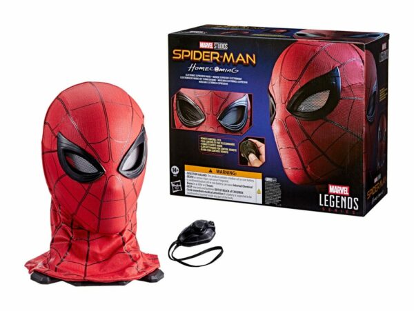 Marvel Legends – Réplique Masque expressif électronique Spider-Man – Image 5