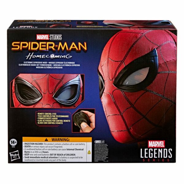 Marvel Legends – Réplique Masque expressif électronique Spider-Man – Image 7