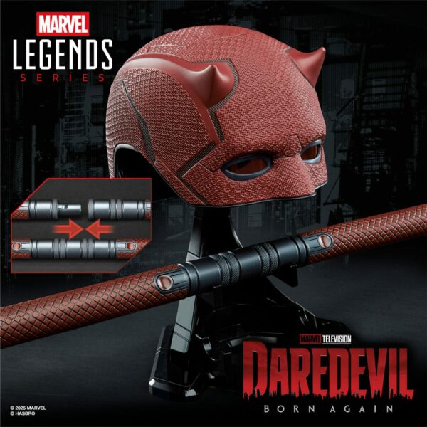 Marvel Legends – Réplique 1/1 Masque & Billy Clubs Daredevil (Daredevil: Born Again) – Image 5