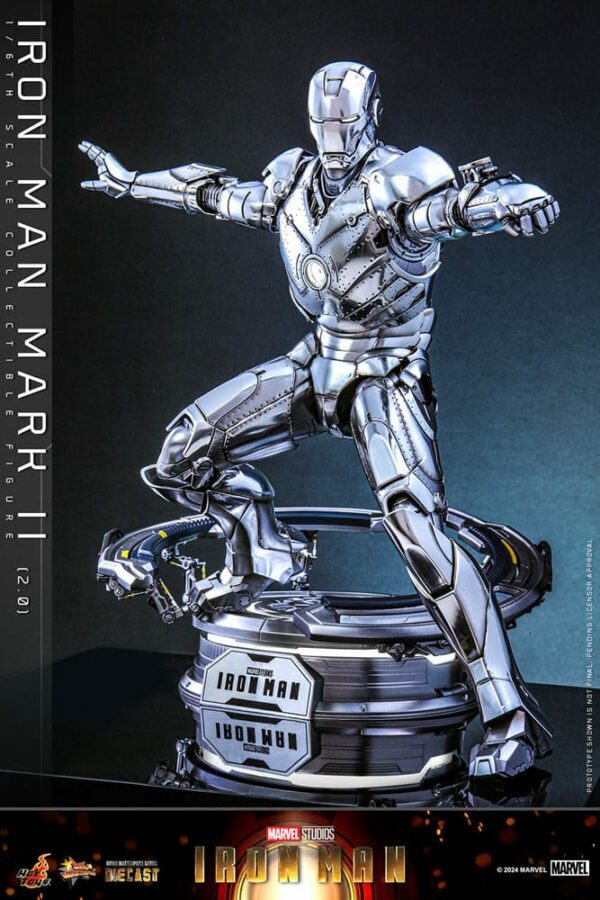 MARVEL – Figurine 1/6 Iron Man Mark II (Version 2.0) 33 cm – Image 2