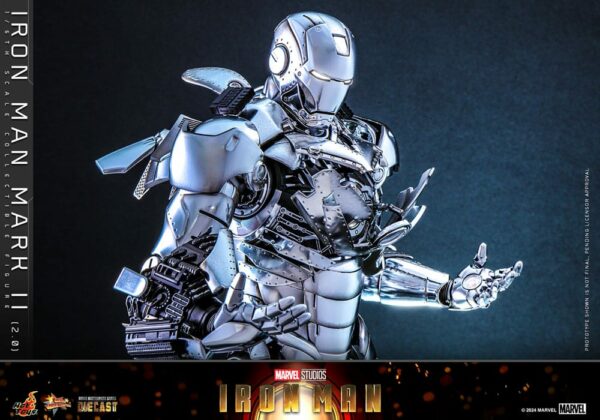 MARVEL – Figurine 1/6 Iron Man Mark II (Version 2.0) 33 cm – Image 3