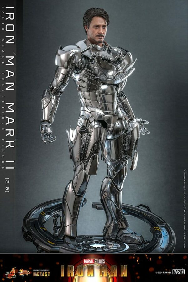 MARVEL – Figurine 1/6 Iron Man Mark II (Version 2.0) 33 cm – Image 4