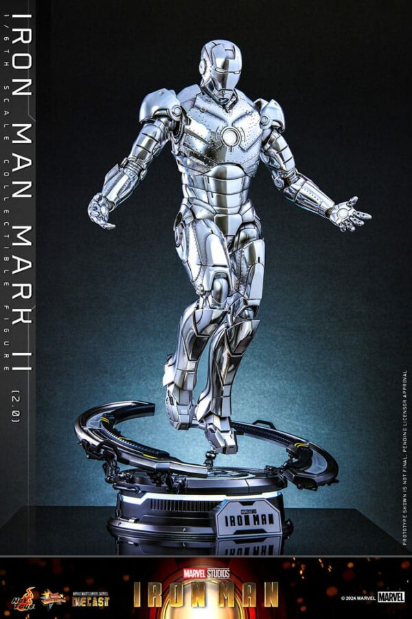 MARVEL – Figurine 1/6 Iron Man Mark II (Version 2.0) 33 cm – Image 6
