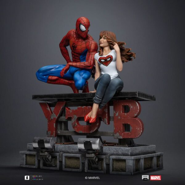MARVEL – Statuette Art Scale 1/6 Spider-Man & Mary Jane 35 cm – Image 7
