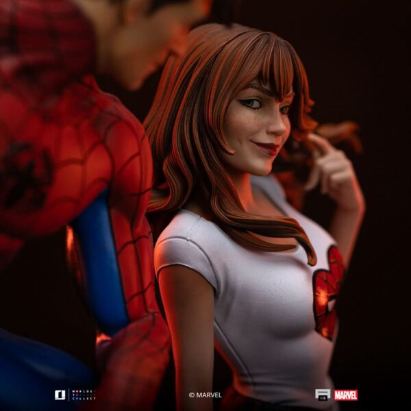 MARVEL – Statuette Art Scale 1/6 Spider-Man & Mary Jane 35 cm – Image 10
