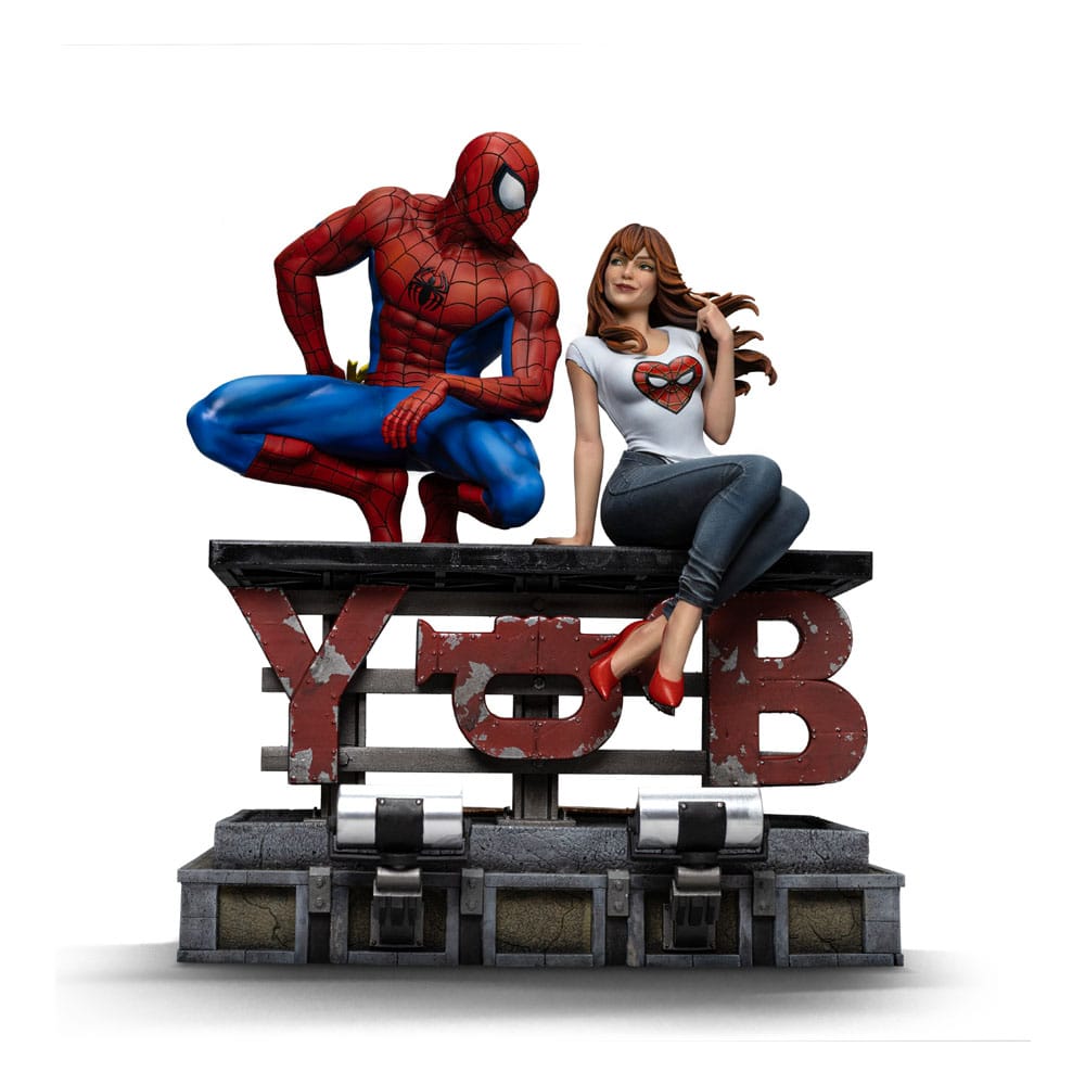 Statuette 1/6 Art Scale Spider-Man et Mary Jane