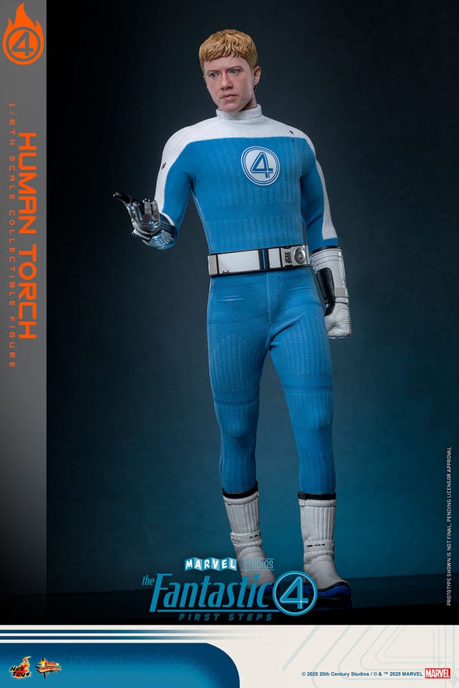 Figurine 1/6 Human Torch Les 4 Fantastiques